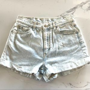 Levi’s Acid Wash Shorts
